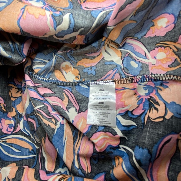 French Connection Women's Floral Sleeveless Twist Front Long Dress Size XXL - Picture 8 of 11